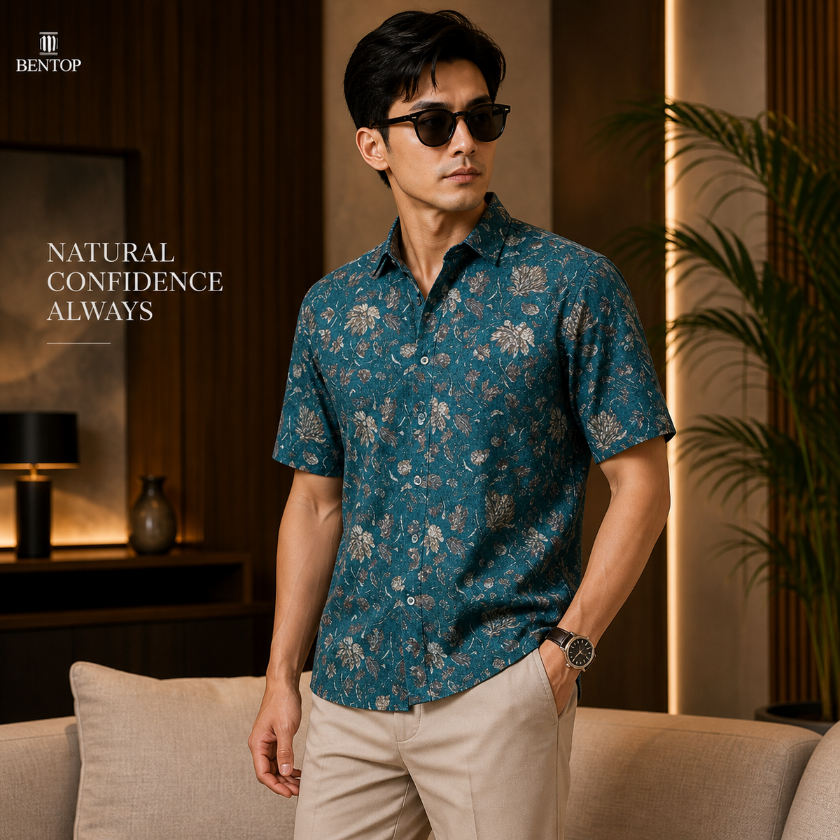 BENTOP Baju Batik Modern Premium Regular Fit Series [2] -Mujahit
