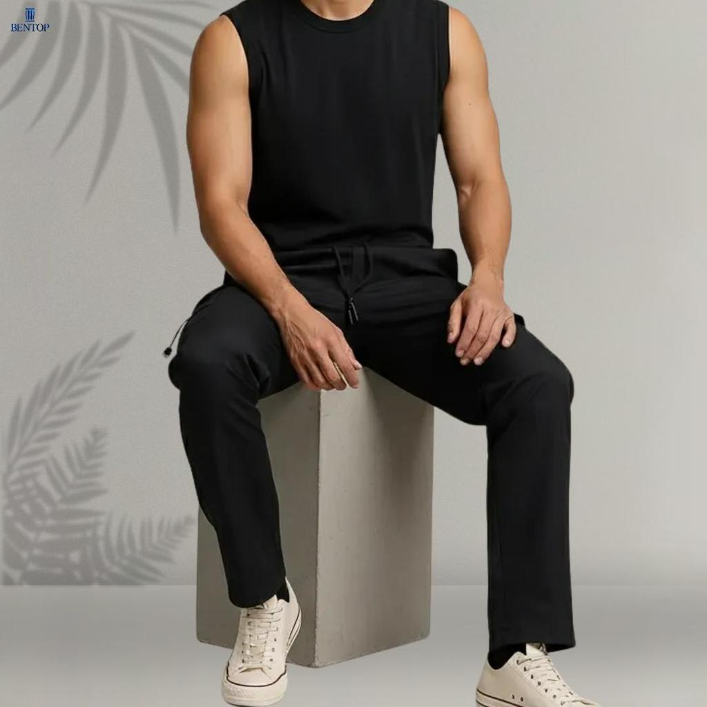 BENTOP Seluar Cargo Slim Fit Lelaki – Stretchable