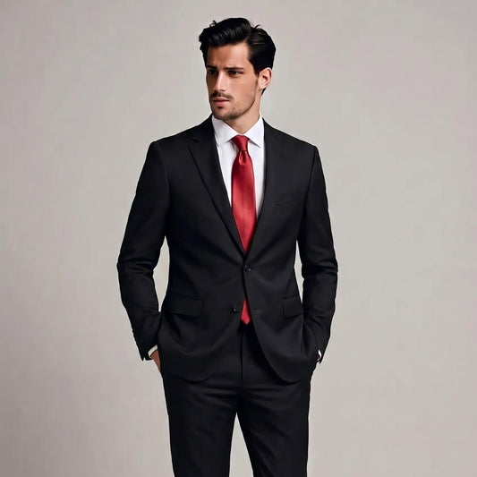 JC007 Bentop Blazer Coat Office Blazer Men Blazer Formal Business Blazer Coat Lelaki Slim Fit