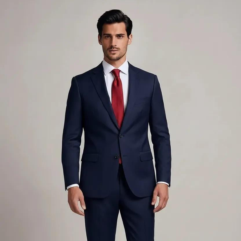 JC007 Bentop Blazer Coat Office Blazer Men Blazer Formal Business Blazer Coat Lelaki Slim Fit