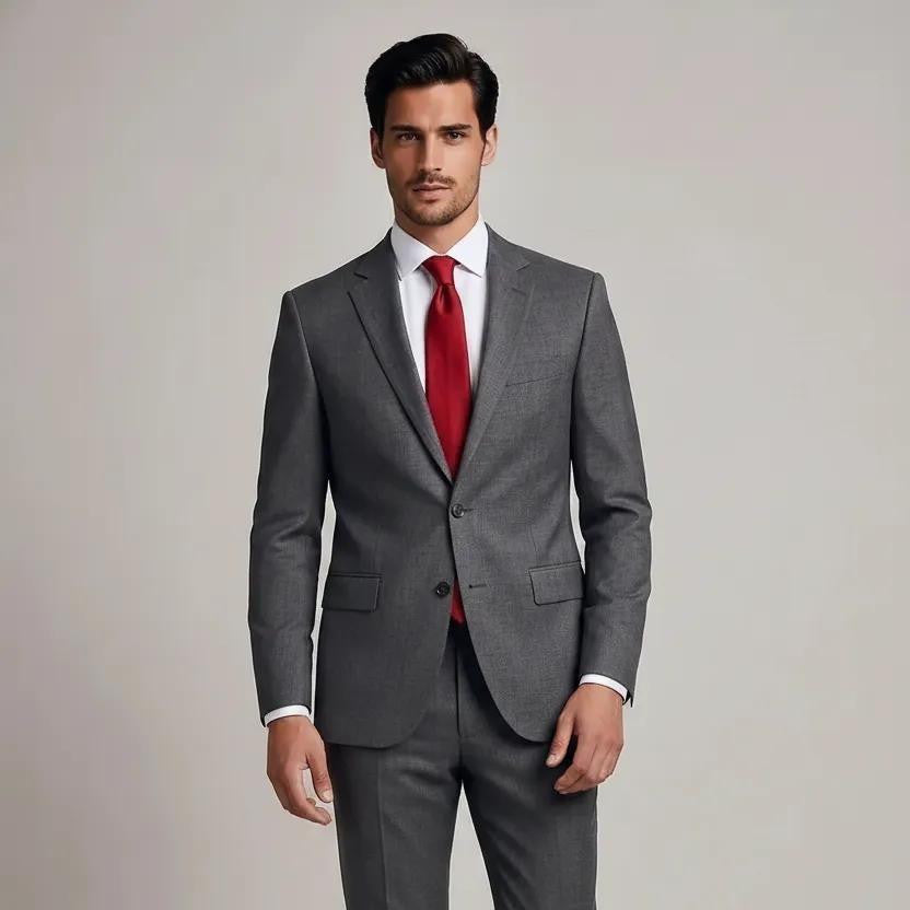 JC007 Bentop Blazer Coat Office Blazer Men Blazer Formal Business Blazer Coat Lelaki Slim Fit