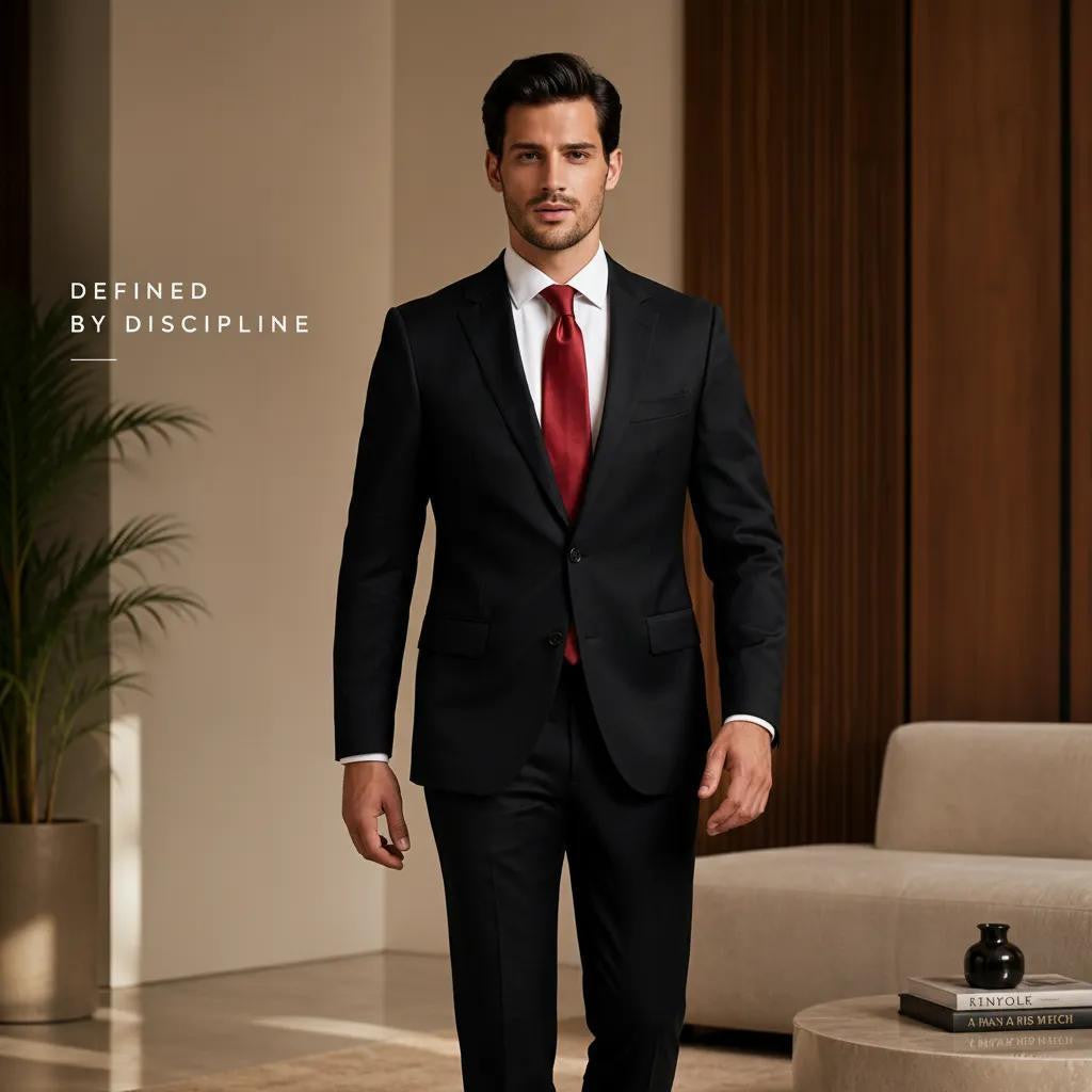 JC007 Bentop Blazer Coat Office Blazer Men Blazer Formal Business Blazer Coat Lelaki Slim Fit
