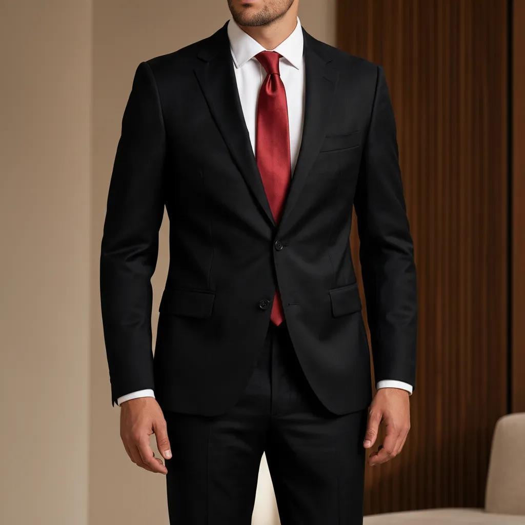 JC007 Bentop Blazer Coat Office Blazer Men Blazer Formal Business Blazer Coat Lelaki Slim Fit