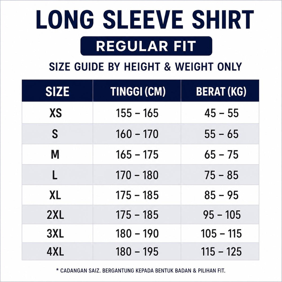 Bentop Shirt Long Sleeve Regular Fit N0664M-D