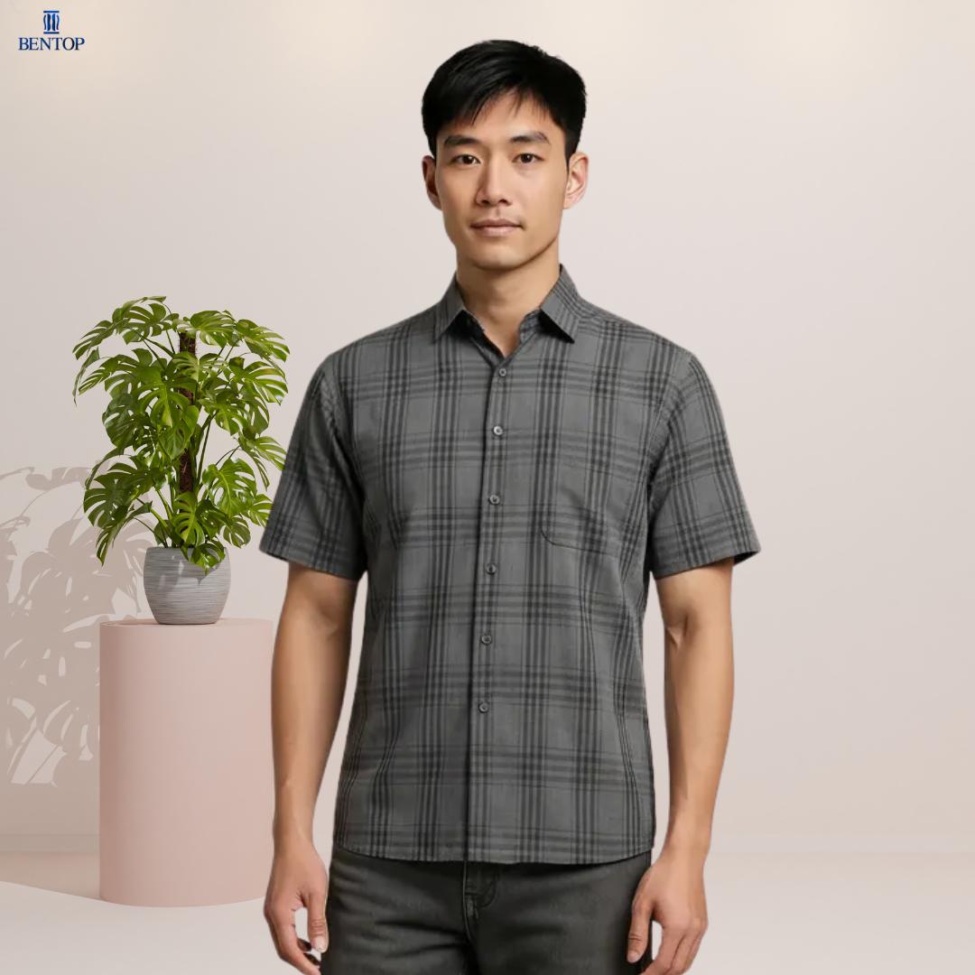 Bentop Shirt Short Sleeve Petak Regular Fit