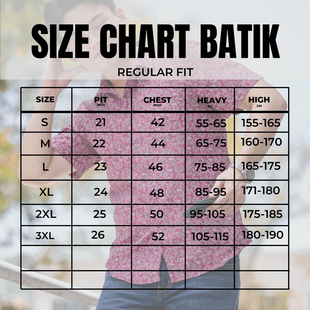 BENTOP Baju Batik Modern Premium Regular Fit Series [2] -Mujahit
